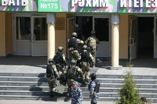 Russia school shooting: At least 11 killed in attack, reports say