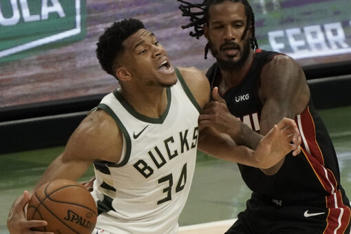 Bucks beat Heat 122-108, maintain bid for East’s No. 2 seed