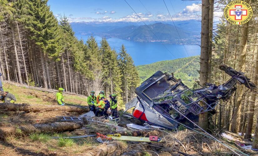 Pope mourns Italy cable car dead, prays for ‘little Eitan’