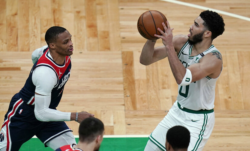Tatum scores 50, Celtics beat Wizards 118-100 in play-in