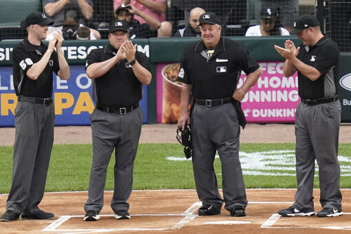 Joe West breaks umpiring record with 5,376th game