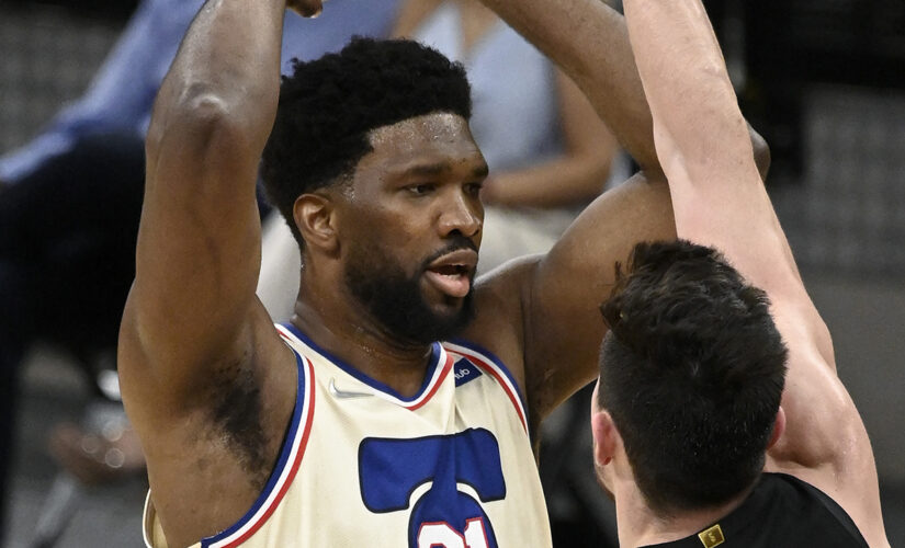 Embiid, Sixers escape short-handed Spurs in OT, 113-111