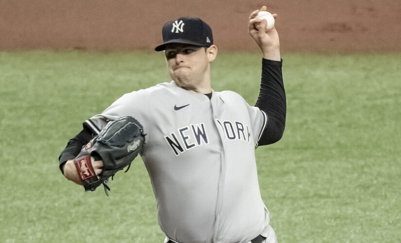 Montgomery goes 6 strong innings, Yankees beat Rays 3-1