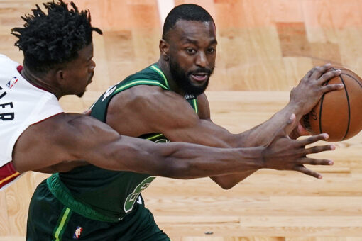 Celtics’ Kemba Walker raises eyebrows with Gadsden flag on jacket before game