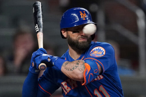 Mets’ Kevin Pillar shares update after getting hit in face by pitch vs. Braves