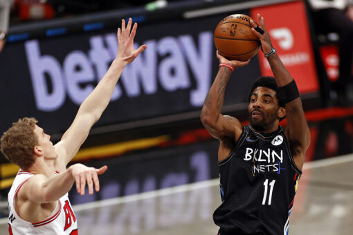 Nets finally get Big 3 back together, beat Bulls 105-91
