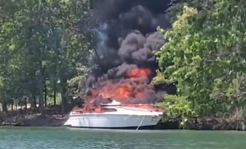 Boat explodes on Georgia’s Lake Lanier; 3 hospitalized, including 2 teens, fire officials say