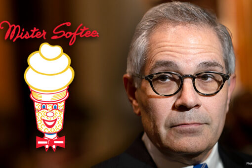 Philadelphia police union hands out Mister Softee ice cream outside DA’s office to show he’s ‘soft on crime’