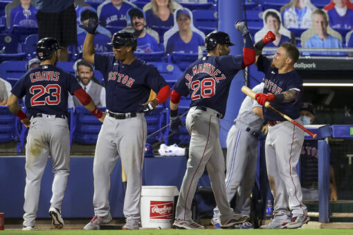 Martinez’s 2-run homer in 9th lifts Red Sox over Jays 8-7