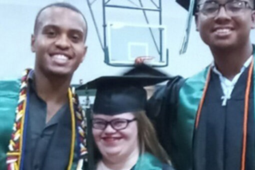 Oklahoma teens praised for friendship with student with Down syndrome, as graduation photo goes viral