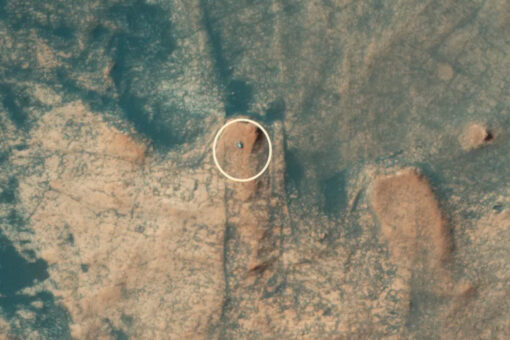 Mars rover ‘Curiosity’ spotted from space as it climbs ‘Mont Mercou’ — SEE IT