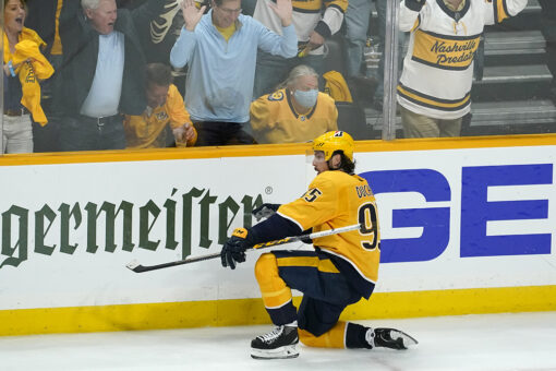 Matt Duchene scores in 2 OT, Predators beat Hurricanes 5-4