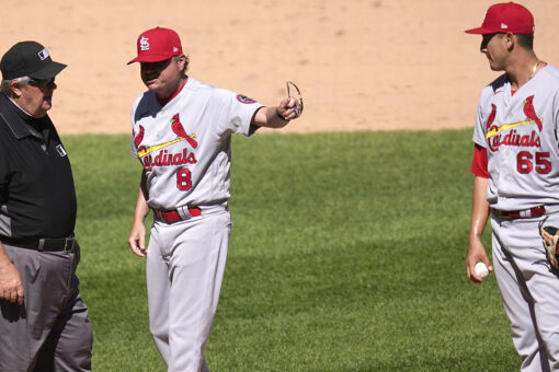 Cardinals’ Mike Shildt angry over umpire making pitcher remove hat: ‘Wrong arena to expose it’