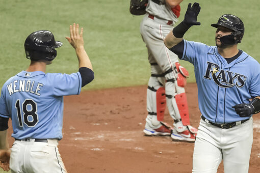Surging Rays in tight race with Red Sox atop AL East