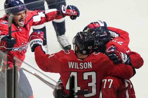 Nic Dowd scores in OT, Capitals beat Bruins 3-2 in Game 1