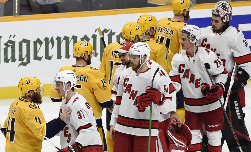 Carolina rallies, eliminates Preds with 4-3 Game 6 OT win