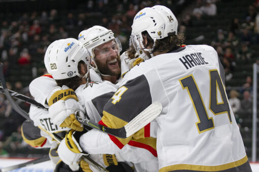 Fleury blanks Wild 4-0 as Vegas grabs 3-1 lead in series