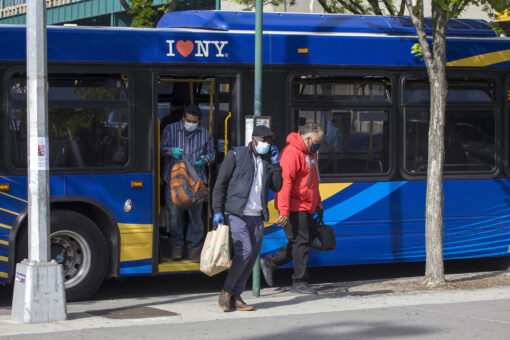 Bronx bus fire injures eight