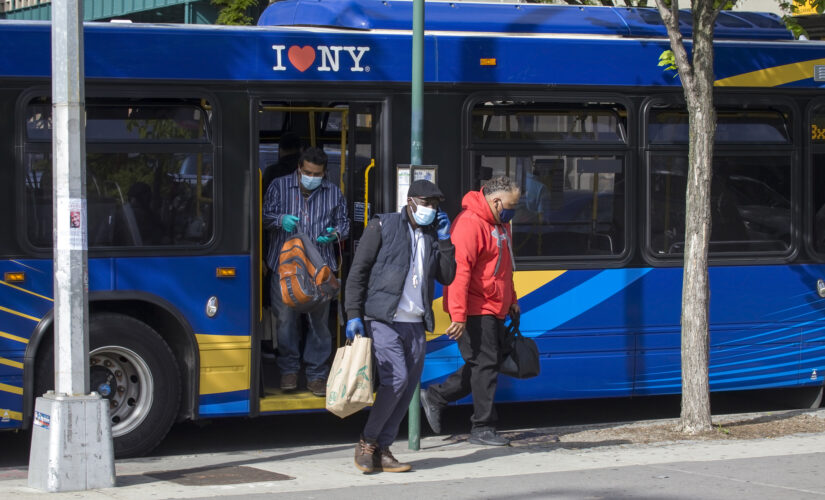 Bronx bus fire injures eight
