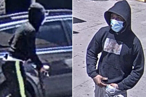 New York City gun fight erupts in broad daylight as Wild West style shootout is captured on video