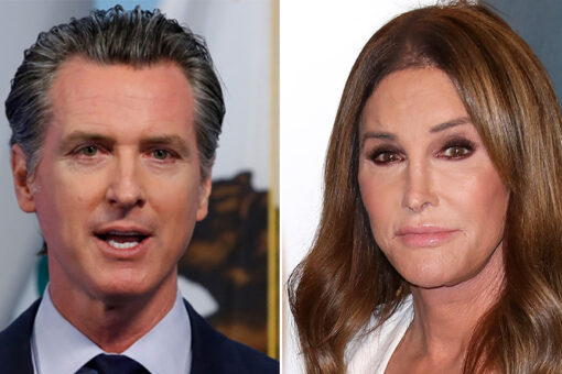 Newsom draws contrast with GOP challenger Caitlyn Jenner after her comments on transgender athletes