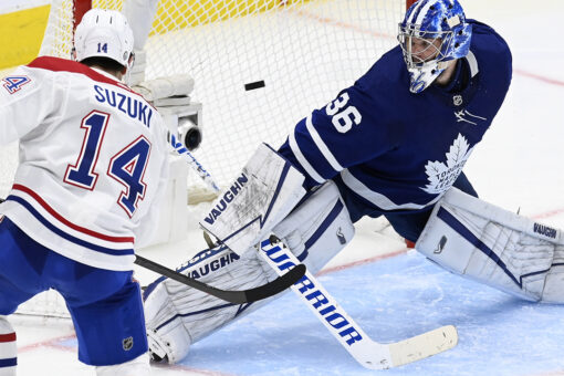 Canadiens beat Maple Leafs 4-3 in OT to force Game 6