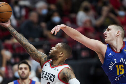 Denver beats Portland 120-115, goes up 2-1 in playoff series