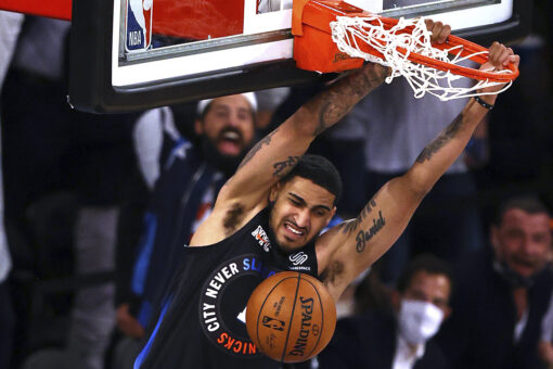 Knicks rookie Obi Toppin’s mother emotional as fans cheer for her son at Madison Square Garden