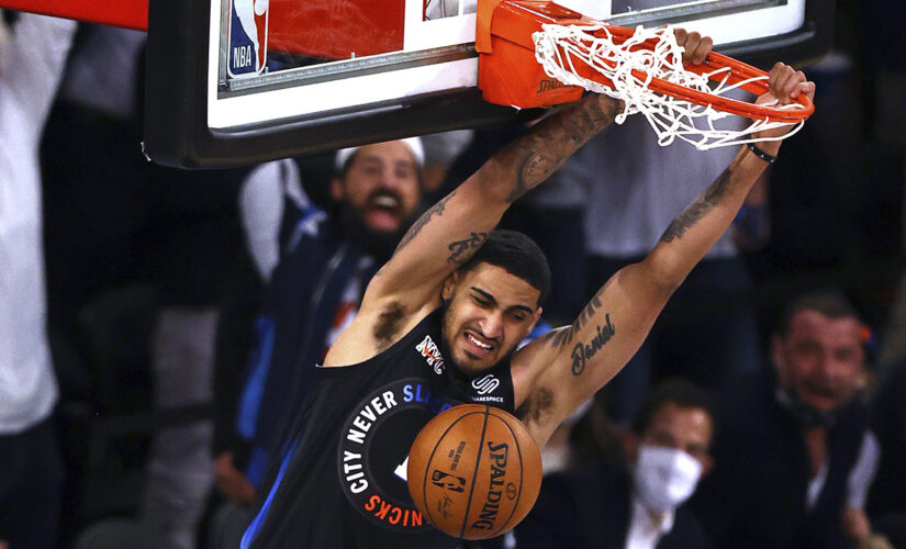 Knicks rookie Obi Toppin’s mother emotional as fans cheer for her son at Madison Square Garden