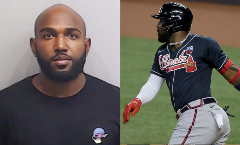 MLB player Marcell Ozuna arrested, accused of choking wife, slamming her against wall: reports