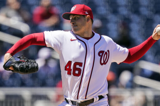Corbin ends 10-game skid, pitches Nationals past Marlins 7-2