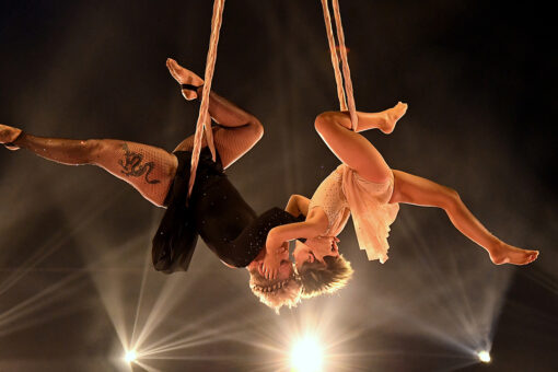 Billboard Music Awards sees Pink’s daughter Willow join her in acrobatic stunt performance
