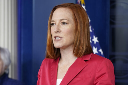 Jen Psaki says Biden is so fit that she has trouble keeping up with him
