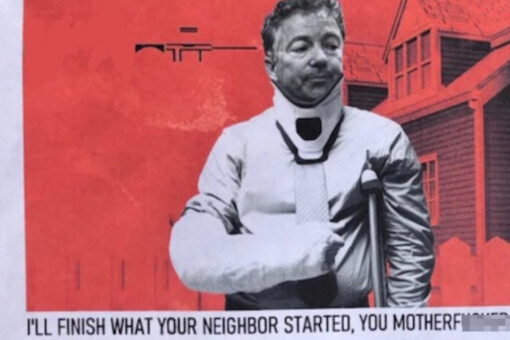 Rand Paul receives death threat package with white powder and violent, profane message