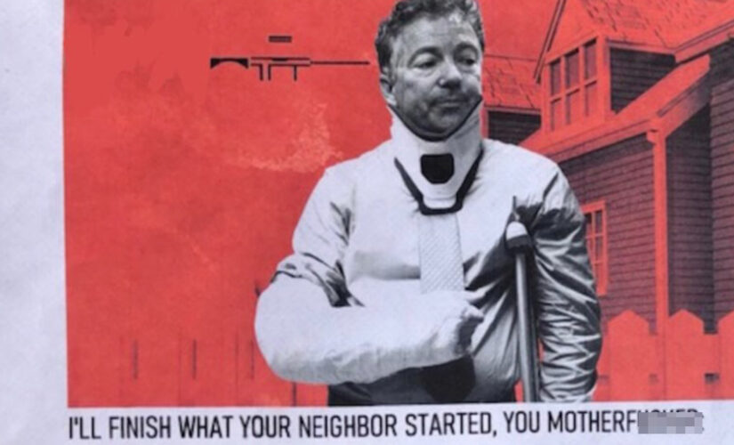 Rand Paul receives death threat package with white powder and violent, profane message