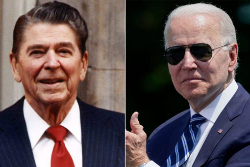 Video comparing Biden’s botched joke to Coast Guard cadets to Reagan’s solid delivery goes viral
