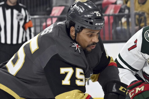 Golden Knights’ Ryan Reaves under fire for dangerous hit on Avalanche player