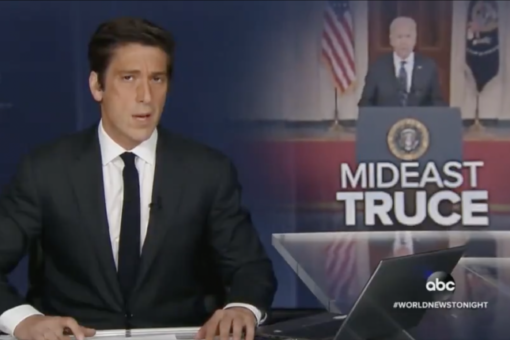 ABC’s ‘World News Tonight’ suggests Biden brokered cease-fire between Israel and Hamas, avoids crediting Egypt