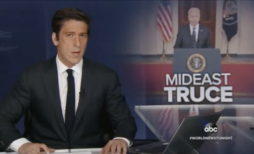 ABC’s ‘World News Tonight’ suggests Biden brokered cease-fire between Israel and Hamas, avoids crediting Egypt