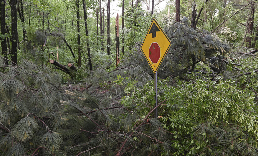 Storms continue to pound South as 147,000 customers without power in Mississippi
