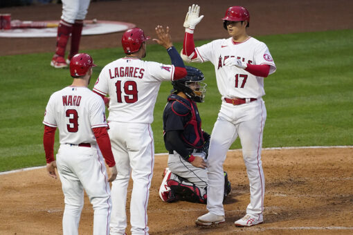 Ohtani hits 13th home run, Trout injured in Angels’ victory