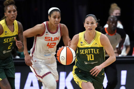Bird, Storm use run in OT to hand Sun their first loss