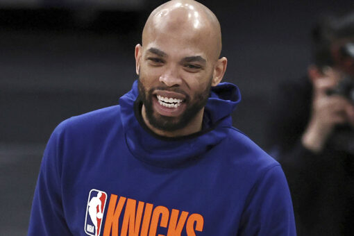 Knicks’ Taj Gibson gets emotional talking about playoff win with former Bulls teammates