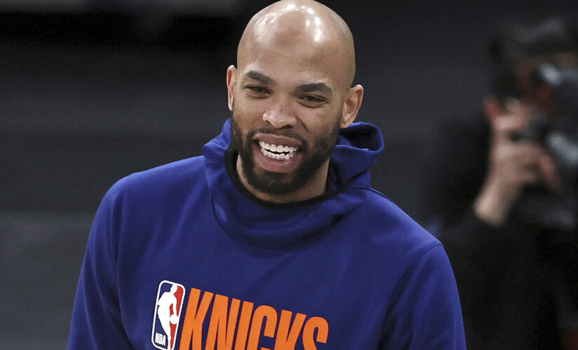 Knicks’ Taj Gibson gets emotional talking about playoff win with former Bulls teammates