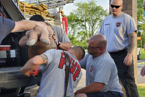 Tennessee toddler stuck in antique barrel is freed by medical staff using power saws