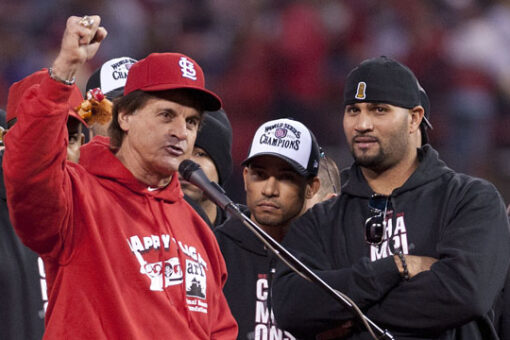 La Russa gets a look at the Cardinals from the other side