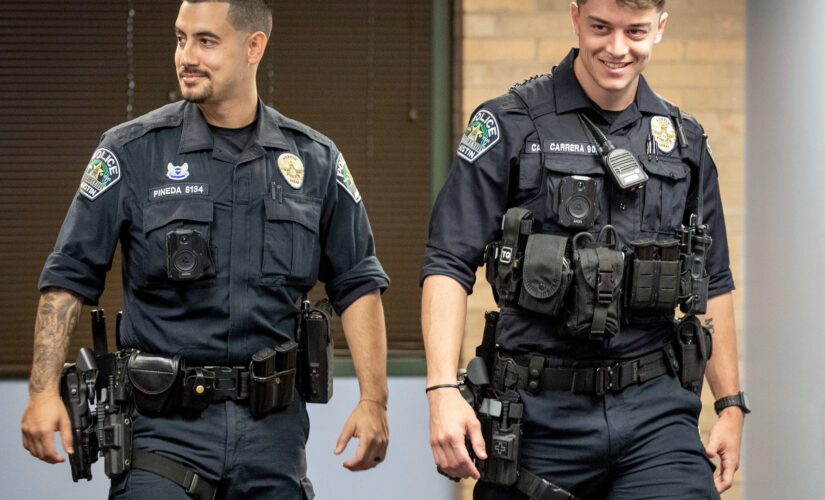 Hero cops draw women’s attention after dramatic rescue of Austin man from burning truck