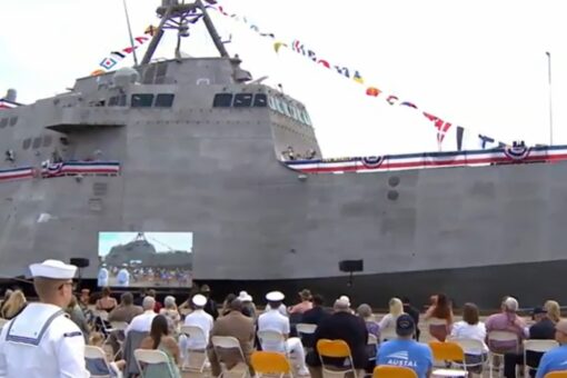 Navy commissions new USS Mobile in Alabama