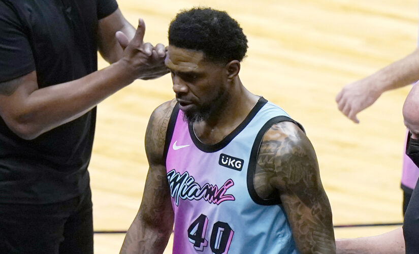 Heat’s Udonis Haslem ejected from game nearly 3 minutes into his first appearance of season