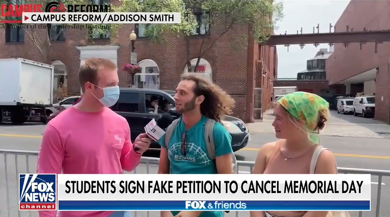 Students sign fake petition to cancel Memorial Day, call it a celebration of ‘US imperialism’